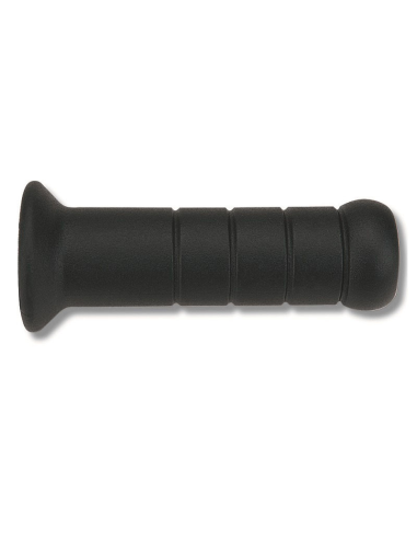 Juego Puños de Scooter en PVC color negro Domino Ø22mm + Ø25mm L=122mm
