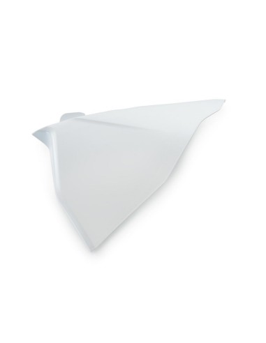 Tapa Lateral Izquierda Caja Filtro de Aire Blanco Cerámico Original GasGas MX y Enduro 2T y 4T 2021-2023
