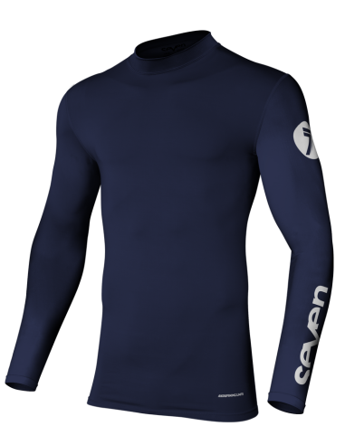 Camiseta Infantil Compression Seven Zero Azul Marino (Navy)