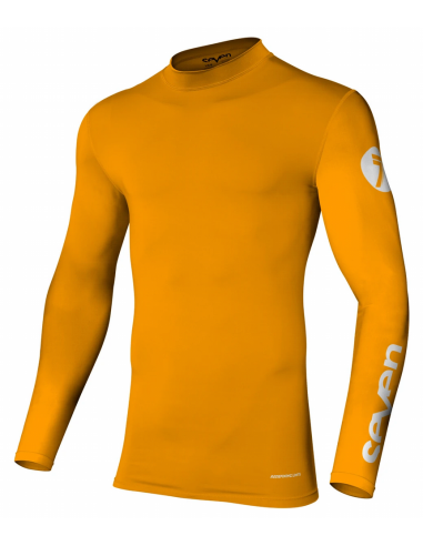Camiseta Compression Seven Zero Naranja (Orange)