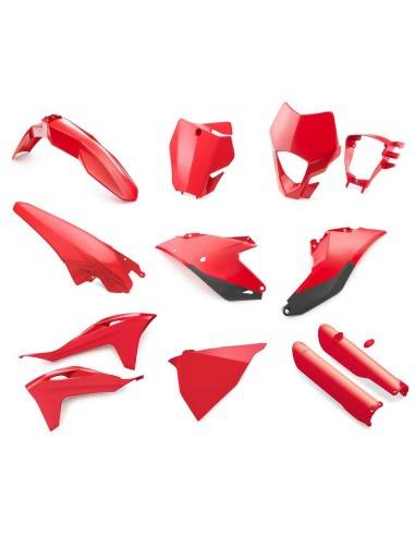 Kit Plásticos Original Rojo GasGas MC 125/250/250F/350F/450 2021-2023 + EC 250/250F/300/350F 2021-2023
