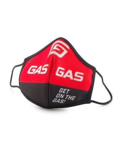 Mascarilla de Protección GasGas Negro/Rojo (Face Mask Get On de Gas!)