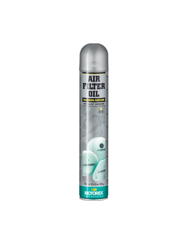 Motorex Air Filter Oil Spray (Spray 750 ml) Ref. 302286