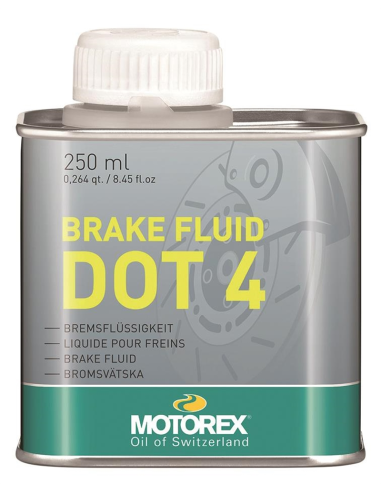 Motorex Brake Fluid Dot 4 (Bote 250 ml) Ref. 300280