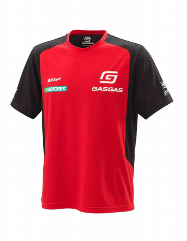 Camiseta Replica Team GasGas Rojo/Negro - Replica Team Tee (Equivale a 3GG1003510X)