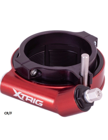 Sistema de Regulación de Precarga XTRIG Rojo para Honda CRF 250 2022- + CRF 450 2021-