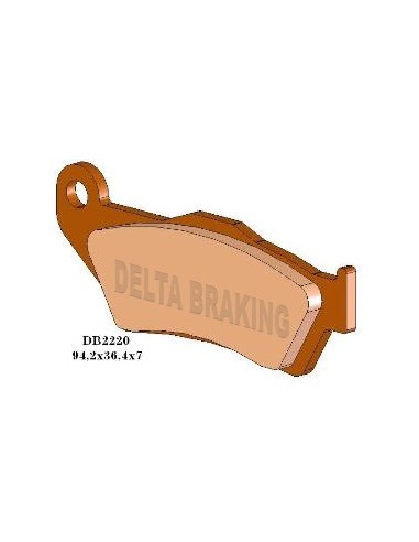 Pastillas de Freno Sinterizadas Delta KTM SX/EXC 125-300 2004-2020 (Delant) + Husqvarna 450 FC/FE 2014-2020 (Delant) + Triumph T