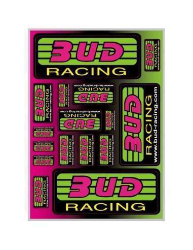 Lámina Kit de Adhesivos Varios BUD Racing A4 21 x 29,7 cm