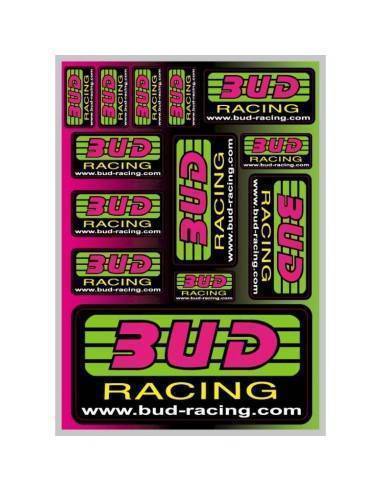 Lámina Kit de Adhesivos Varios BUD Racing A5 21 x 15 cm