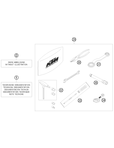 Goma Sujección Antivibración Negra Original KTM/Husqvarna/GasGas