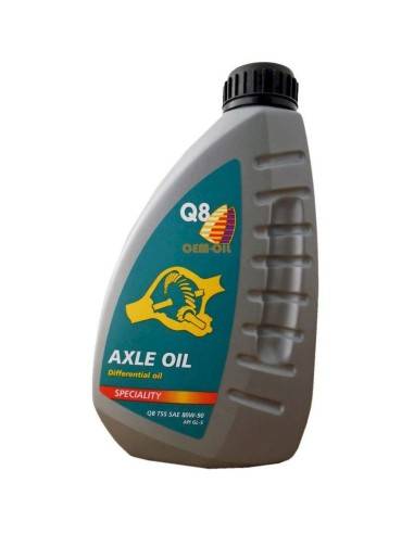 Aceite Caja de Cambios Q8 Axle Oil 80W90 (Bote 1lt)