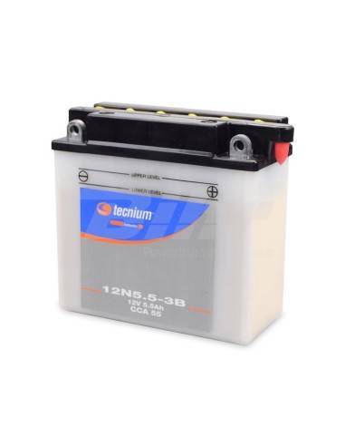 Bateria Tecnium 12N5.5-3B Fresh Pack (con acido)