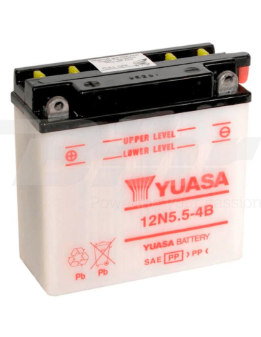 Bateria Yuasa 12N5.5-4B Dry Charged