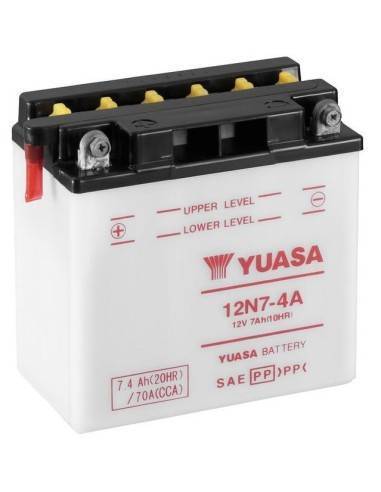 Bateria Yuasa 12N7-4A Combipack (con acido)
