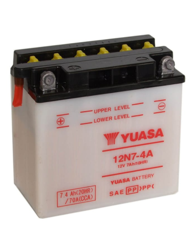Bateria Yuasa 12N7-4A Dry Charged