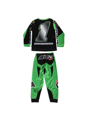 Pijama BUD Racing Team 2 Piezas Negro/Verde