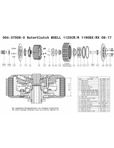 Embrague antirebote Suter Buell... 2