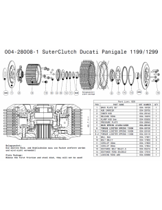 Embrague antirebote Suter Ducati PANIGALE... 2