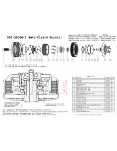 Embrague antirebote Suter Ducati Supersport 750-1200 2