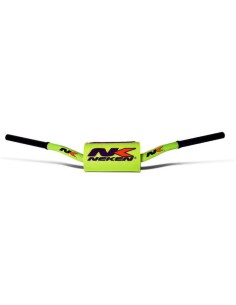 Manillar Neken 28.6mm Modelo 133 Color Amarillo Fluor