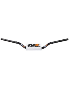 Manillar Neken 28.6mm Modelo Pit Bike Color Blanco/Negro