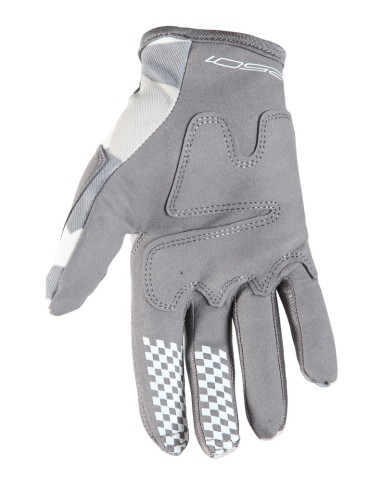 Guantes BUD MX 2501 Color Blanco/Gris Camuflaje