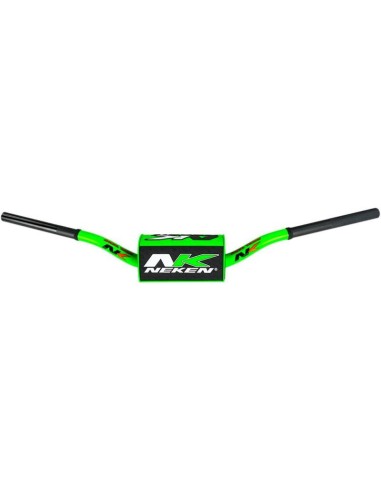 Manillar Neken 28.6mm Modelo 121 Color Verde-Negro