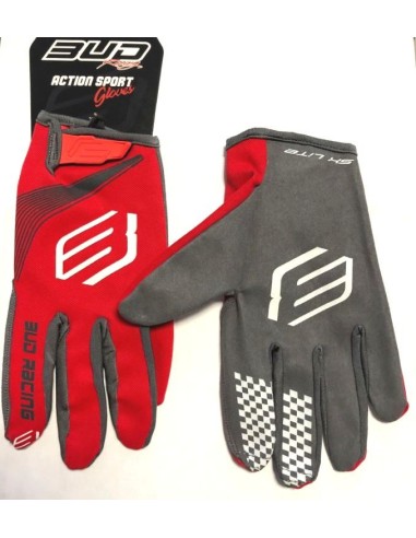Guantes BUD MX 2501 Color Rojo