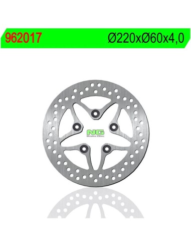 Disco de Freno NG 017 Ø220 x Ø60 x 4 (DIS017)