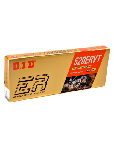 Cadena 520 DID ERVT 120 pasos Reforzada con...