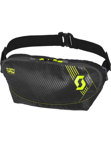 Riñonera Scott Everyday color Negro/Amarillo neón