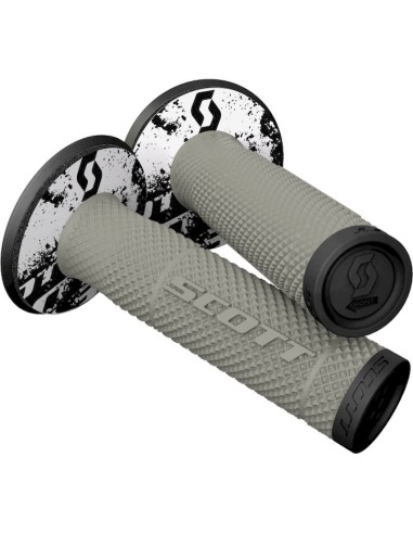 Juego Puños Scott SX II + Donut Gris/Negro