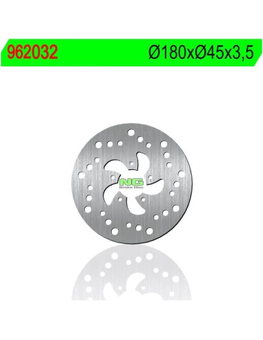 Disco de Freno NG 032 Ø180 x Ø45 x 3.5 (DIS032)
