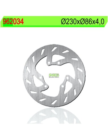 Disco de Freno NG 034 Ø230 x Ø86 x 4 (DIS034)