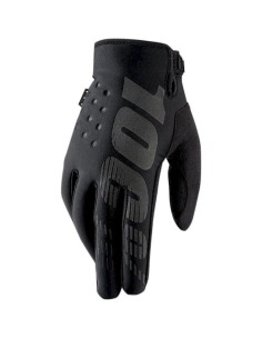 Guantes 100% Brisker de Neopreno Color Negro