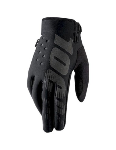 Guantes 100% Brisker de Neopreno Color Negro