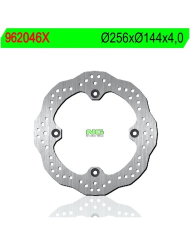 Disco de Freno NG Ondulado 046X Ø256 x Ø144 x 4...