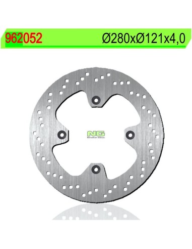 Disco de Freno NG 052 Ø280 x Ø121 x 4 (DIS052)