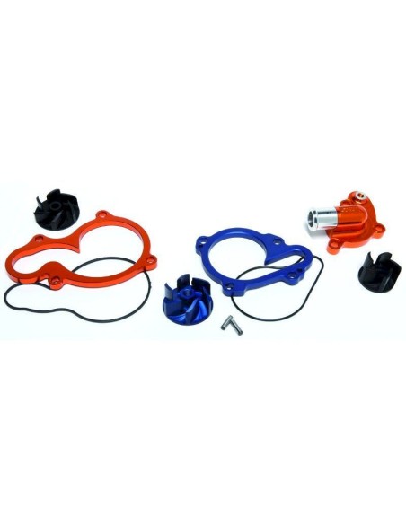 Kit Bomba de Agua Sobredimensionado BUD KTM SX 85 04-17 + Husqvarna TC 85 14-17 Azul