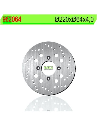 Disco de Freno NG 064 Ø220 x Ø64 x 4 (DIS064)