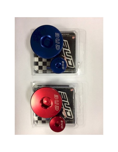 Tapones de Distribucion BUD Rojo Yamaha YZF 250 2014-2017 + YZF 450 2010-2017