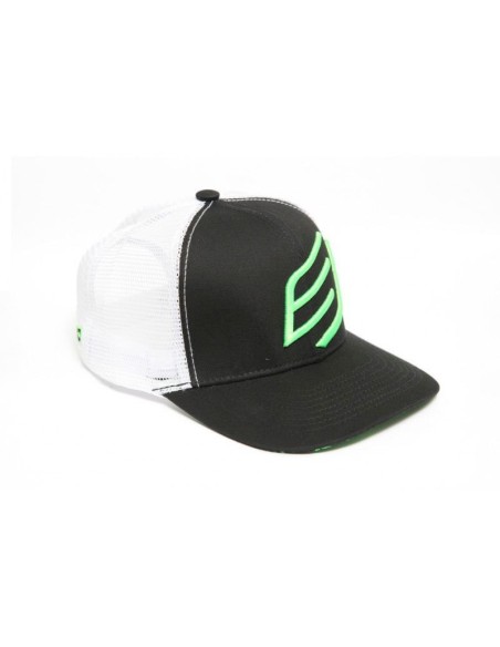 Gorra BUD Racing Icono Grande Negra/Blanca/Verde Talla Unica