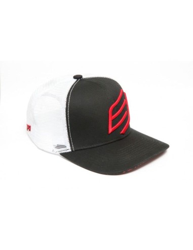 Gorra BUD Racing Icono Grande Negra/Blanca/Roja...