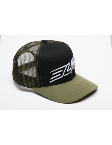 Gorra BUD Racing Dynamic Negra/Verde Militar...
