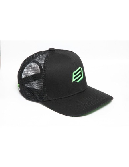 Gorra BUD Racing Icono Pequeño Color Negra/Verde-Talla Unica