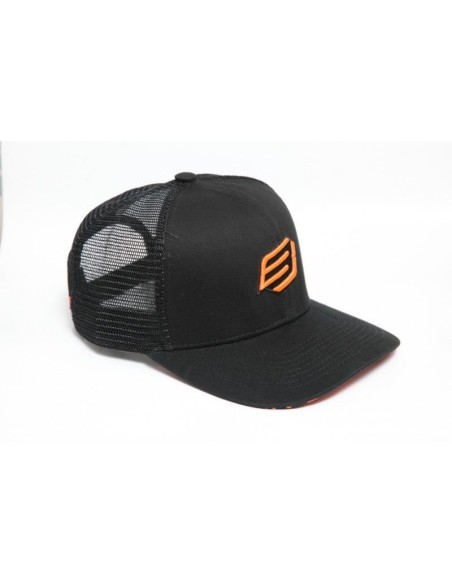 Gorra BUD Racing Icono Pequeño Color Negra/Naranja-Talla Unica