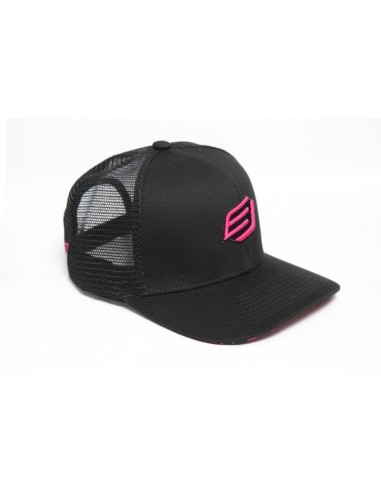 Gorra BUD Racing Icono Pequeño Color Negra/Rosa...