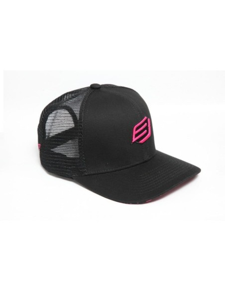 Gorra BUD Racing Icono Pequeño Color Negra/Rosa -Talla Unica