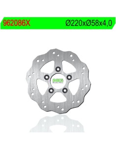 Disco de Freno NG Ondulado 086X Ø220 x Ø58 x 4 (DIS086X)