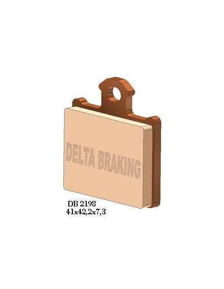 Pastilla de Freno Sinterizada Delta/Mino Husqvarna 65 CR 2011-2013 + Husqvarna TC 85 2014-2020 + 85 SX 2011-2020 (Traseras)